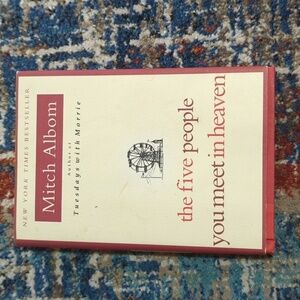 Mitch Albom The Five People You Meet in Heaven Hardback Book w/Cover 2003